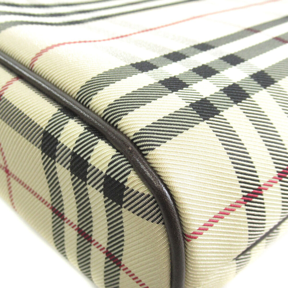 Burberry Nova Check Tote Bag Canvas - Picture 9 of 11